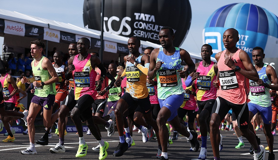 2026 런던 마라톤 엘리트 선두 그룹 6명