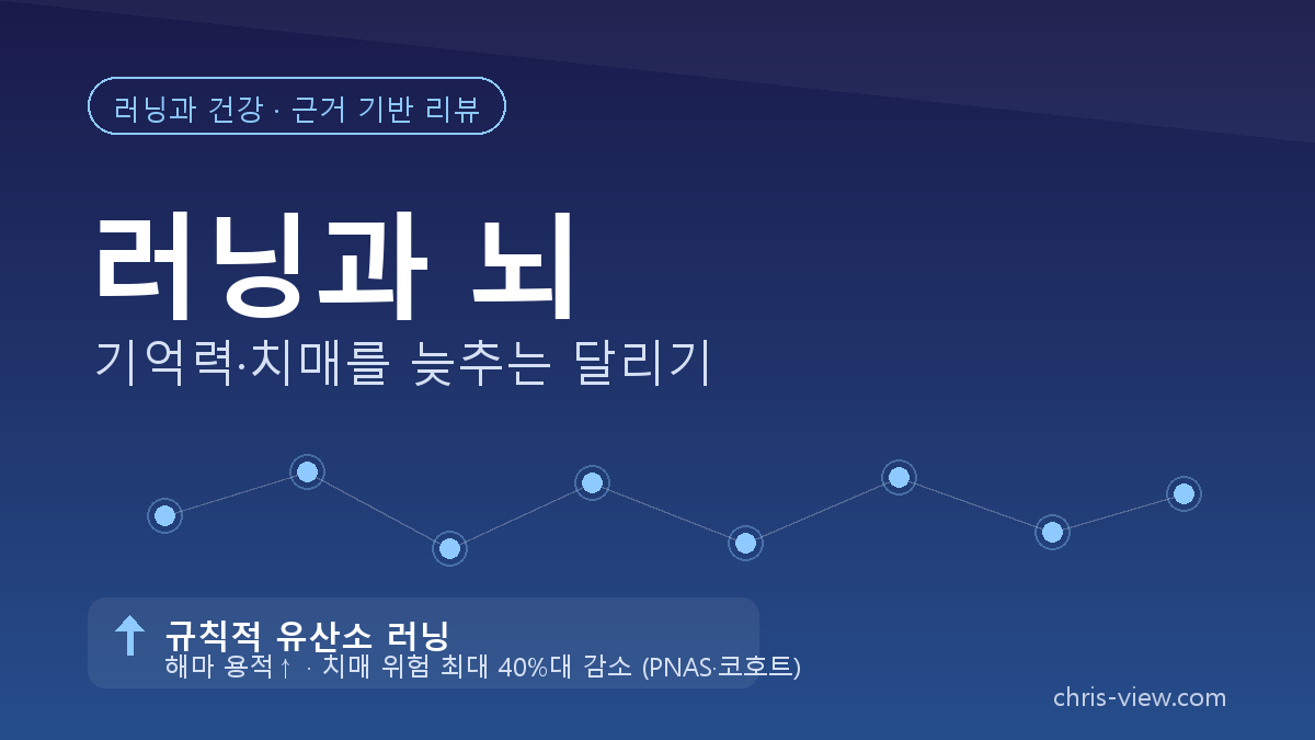 러닝과 뇌 — 기억력·치매를 늦추는 달리기