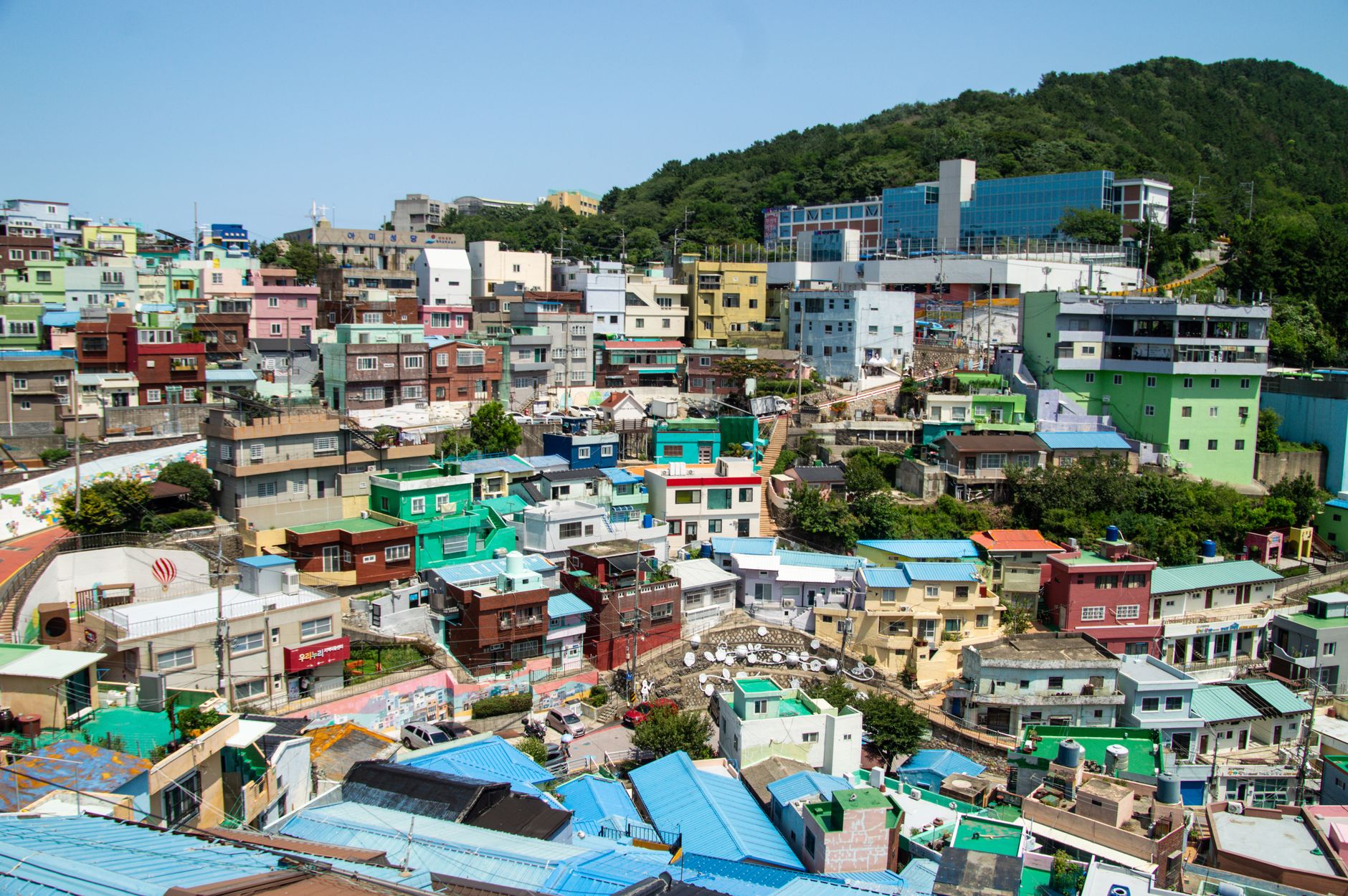부산 감천문화마을 전경